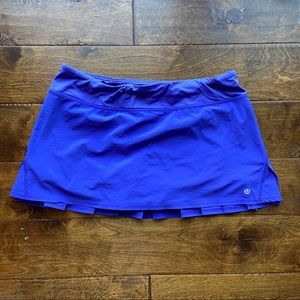 lululemon athletica Blue Skort